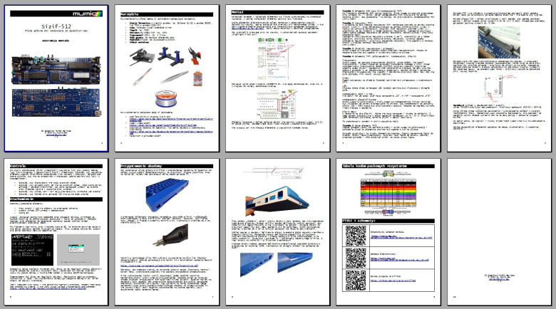 ZX Spectrum Sizif-512 DUŻY DIY - części + obudowa > MUMIO - ZX